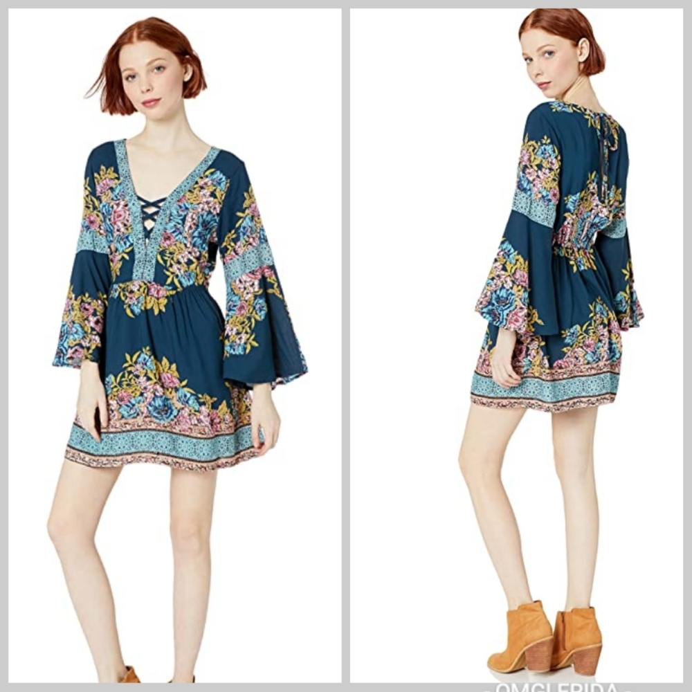 Angie women's long sleeve dress 